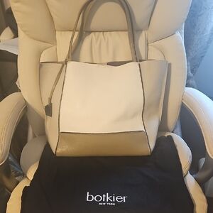 Botkier New York -  Cream and Tan Tote